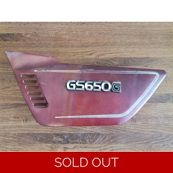 1981-82 Suzuki GS650G Left Side Cover 47210-34210